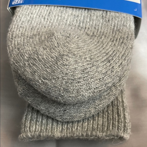Merino Wool Medium Weight Boot Sock Size 6-12 Light Gray NWT - Picture 4 of 4